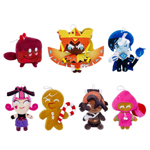 跨境新品2025Cookie Run Kingdom plush 饼干周边游戏毛绒现货