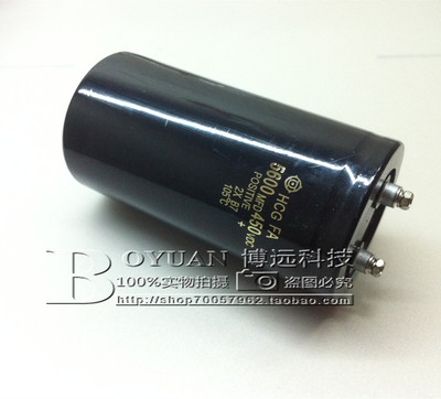 全新电容 450V5600UF   日立 5600MFD450VDC螺丝脚 耐压实测480V