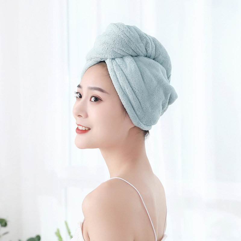 干发帽女超强吸水速干擦洗头发包头巾加厚2022新款浴帽柔软干发巾