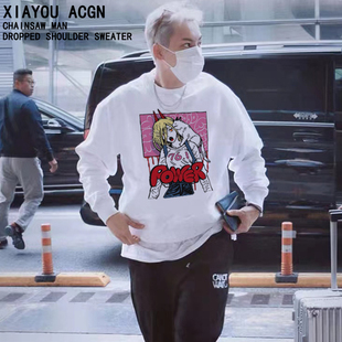 姬野卫衣电锯人联名东山小红帕瓦Easy revenge早川秋二次元痛衣潮