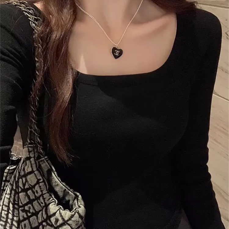 大牌剪标撤柜德绒打底衫女内搭