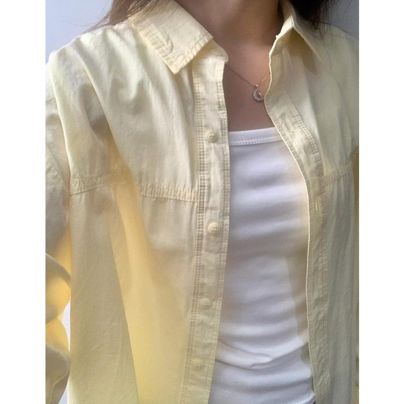 品牌剪标撤柜轻奢高档长袖衬衫女