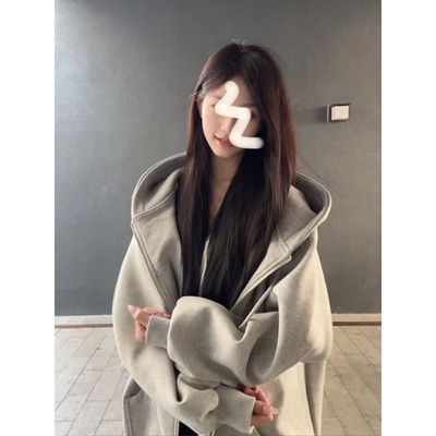 韩版2XL长袖通勤拉链301g中国