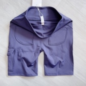 无尴尬线蜜桃臀短裤 健身跑步裤 口袋裤 五分骑行裤 工装 裤 瑜伽裤 夏薄