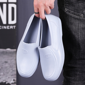 浅口胶鞋 男低帮雨鞋 防水鞋 爸爸工业户外涉水鞋 厨房鞋 厨师耐油套鞋