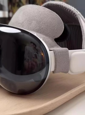 适用苹果vision pro改装遮光罩舒适减压方案quest风格大耳朵同款