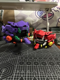 EVA面具面罩 新世纪福音战士周边 初号机面罩 二号机cosplay道具