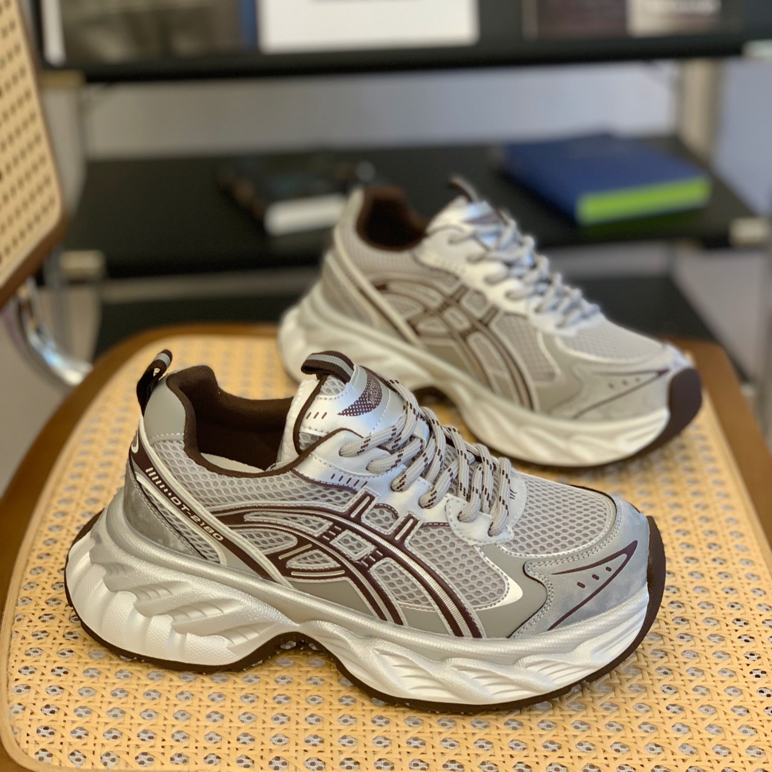 小众高级百搭显腿长小个子老爹鞋