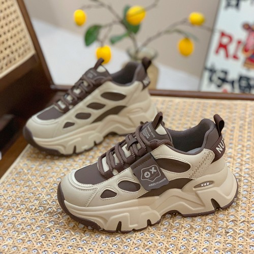 单里VS加绒可选~厚底复古老爹鞋