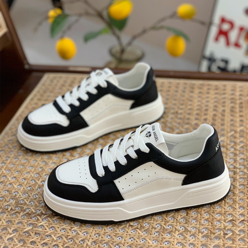 时尚拼色透气舒适休闲显脚小板鞋