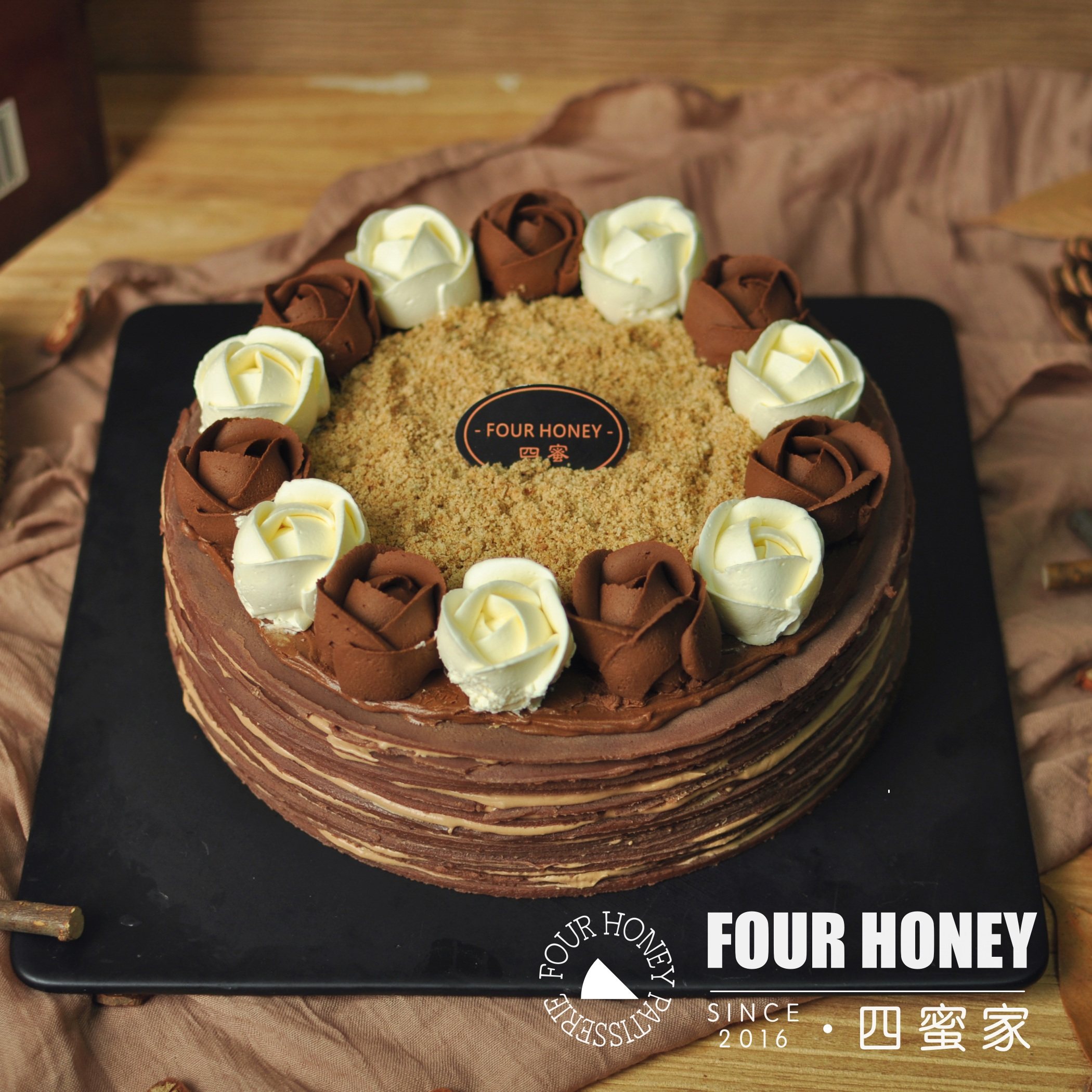 四蜜家巧克力COCO千层生日蛋糕毕业季动物奶油下午茶成都同城,零食/坚果/特产,生日/节日蛋糕,淘宝优惠券,粉丝福利购,淘宝优惠卷