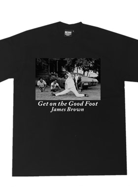 bboy 300克 重磅嘻哈old school复古hiphop西海岸简约小领口短袖