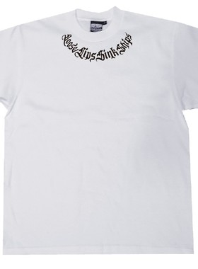 bboy宽松大码街头old school匪帮hiphop西海岸美式小领口短袖t