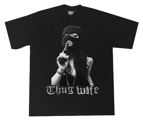 bboy宽松匪帮街头重磅T恤短袖