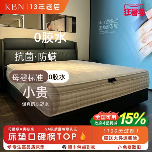 冬夏两用扛干扰床垫席梦思家用
