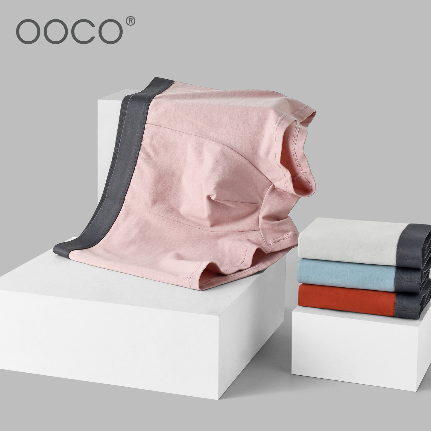 OOCO纯棉男士内裤3条装