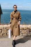 出货中M002P175K268冬装新款中长款毛呢大衣加，女装毛呢外套，浙宝088