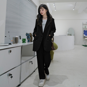 LeceaAlice御姐炸街西装套装2025春季新款韩版休闲气质长裤女