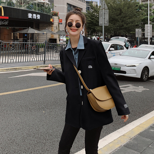 现货X951 P110K168 2022秋装新款小西装外套女2色图片