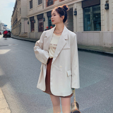 现货X1081P110K1682022秋装新款双排扣千鸟格里布小西装外套，女装西装，浙宝088