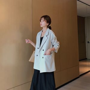 现货 X212 P105 K168 2021春装新款2色可选落肩袖小西装图片