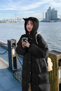 现货M008P195K288 2022冬装新款中长款衣服3色图片
