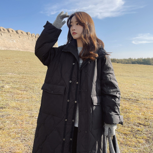主推出货中M223P355K498新款90白鸭绒羽绒服立领中长款