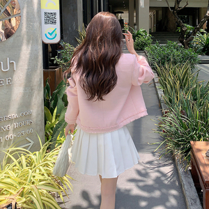 现货M391P135K188  2024春装新款小香风短外套女图片