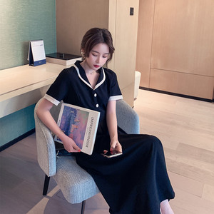 X225P90K1482021夏季新款黑色连衣裙,连衣裙裤搭配什么鞋子好看图片大全图片