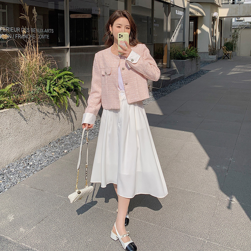 现货M503P135K1882024春装新款小香风单排扣外套女,女装短外套,浙宝088