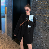 休闲西装外套韩版高级感女早秋2025新款高级感宽松显瘦小西服上衣，女装西装，浙宝088