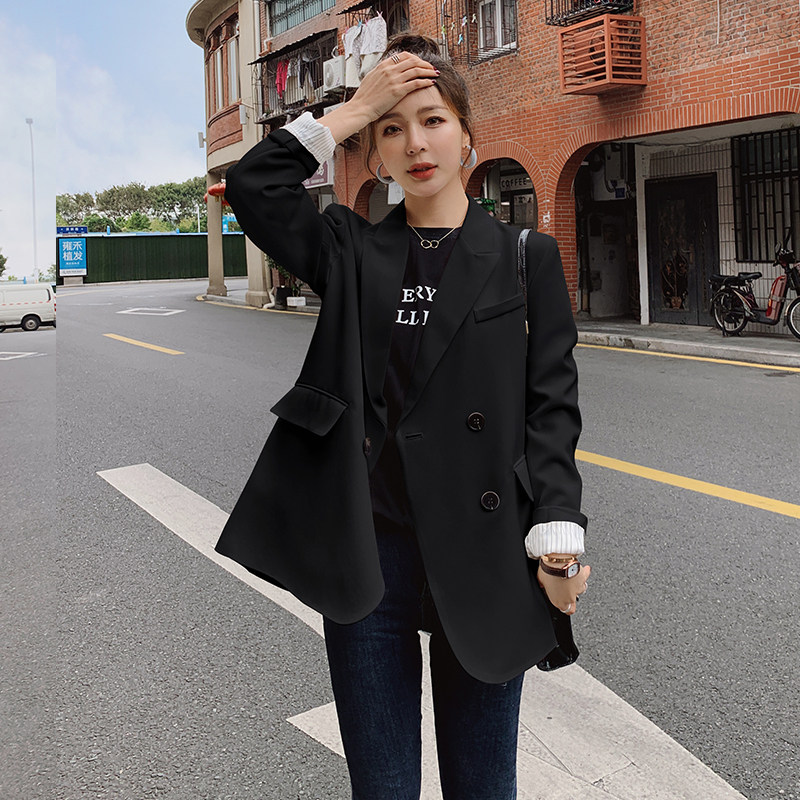 现货X955P110K1682022春装新款两色内里条纹西装外套，女装西装，浙宝088