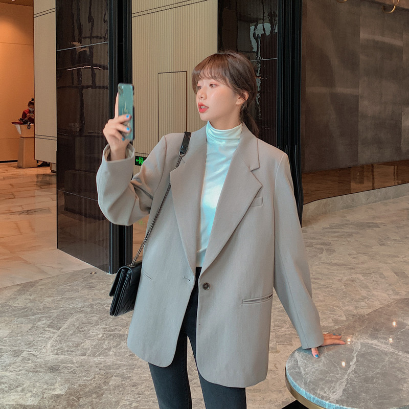 大量现货X807P105K1682021春秋装新款条纹里布小西装外套，女装西装，浙宝088