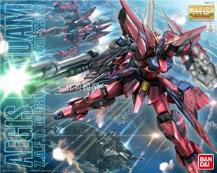 万代高达模型 MG 神盾敢达 GAT-X303 gundam敢达 圣盾高达 拼装