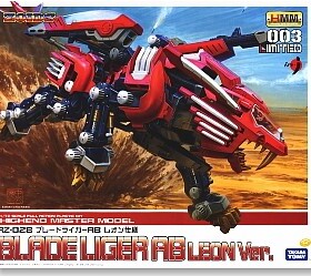 寿屋机械索斯兽1:72 Blade Liger LEON Ver 红超重剑长牙狮 现货