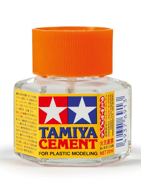 TAMIYA田宫 87012 六角黄盖胶水 军事拼装高达模型制作胶水 20ml