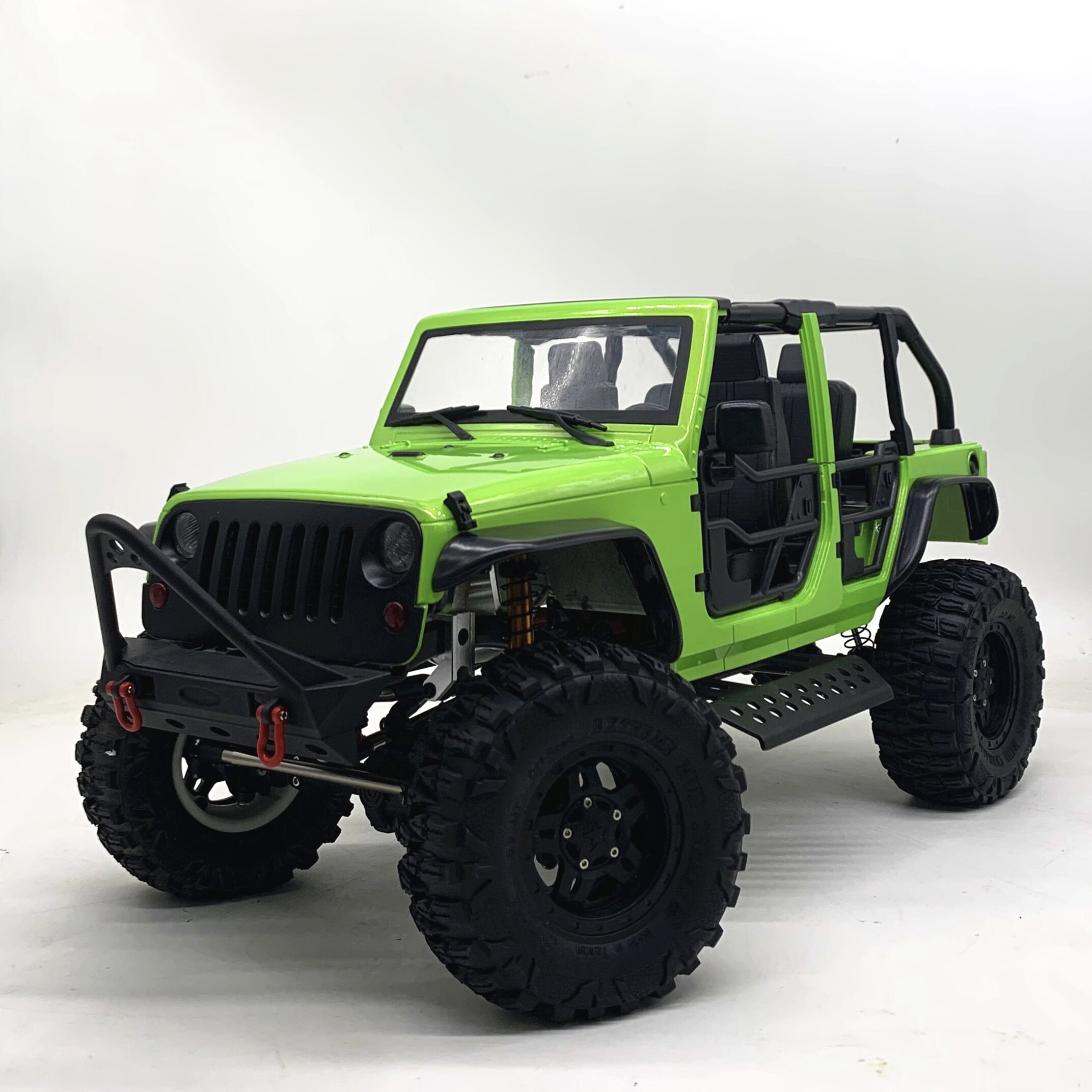 PARACHI WRANGLER CLIMBING CAR HIGH AND LOW SPEED SHIFT FRAME NYLON METAL FRONT GEARBOX CAN BE CUSTOMIZED SCX10