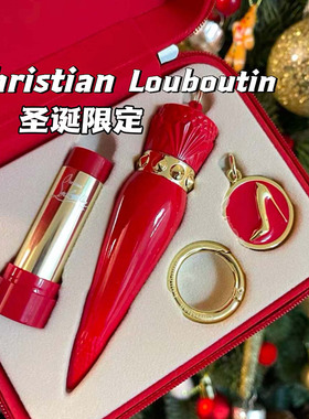 CL路铂廷萝卜丁女王权杖口红001M 013M玫瑰豆沙005M 455M3.8g正品