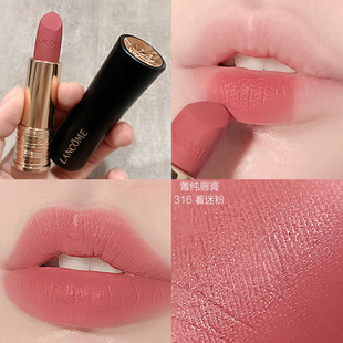 瑕疵特价 Lancome兰蔻黑管粉金管274口红哑光唇釉303滋润唇膏 捡漏