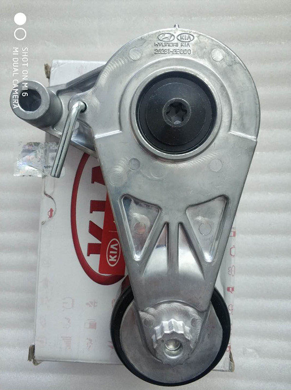 适配现代起亚索八名图ix35k5k4智跑发电机皮带涨紧轮总成