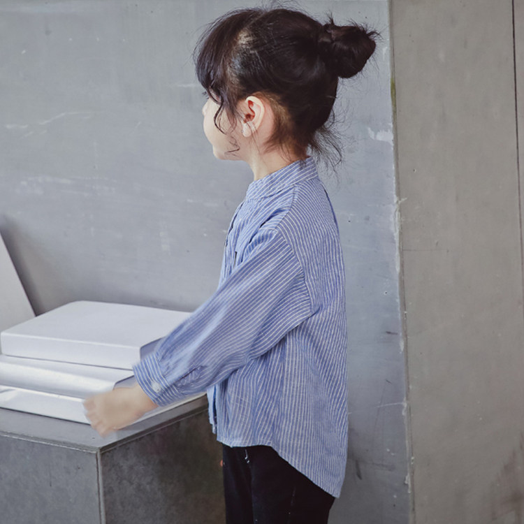 Chemise fille à manche longue - Ref 2086830 Image 5