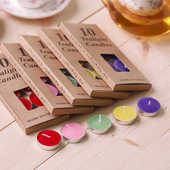 蜡烛浪漫求婚表白酒店小蜡烛加热茶壶底座生日圆形茶蜡香薰温茶器