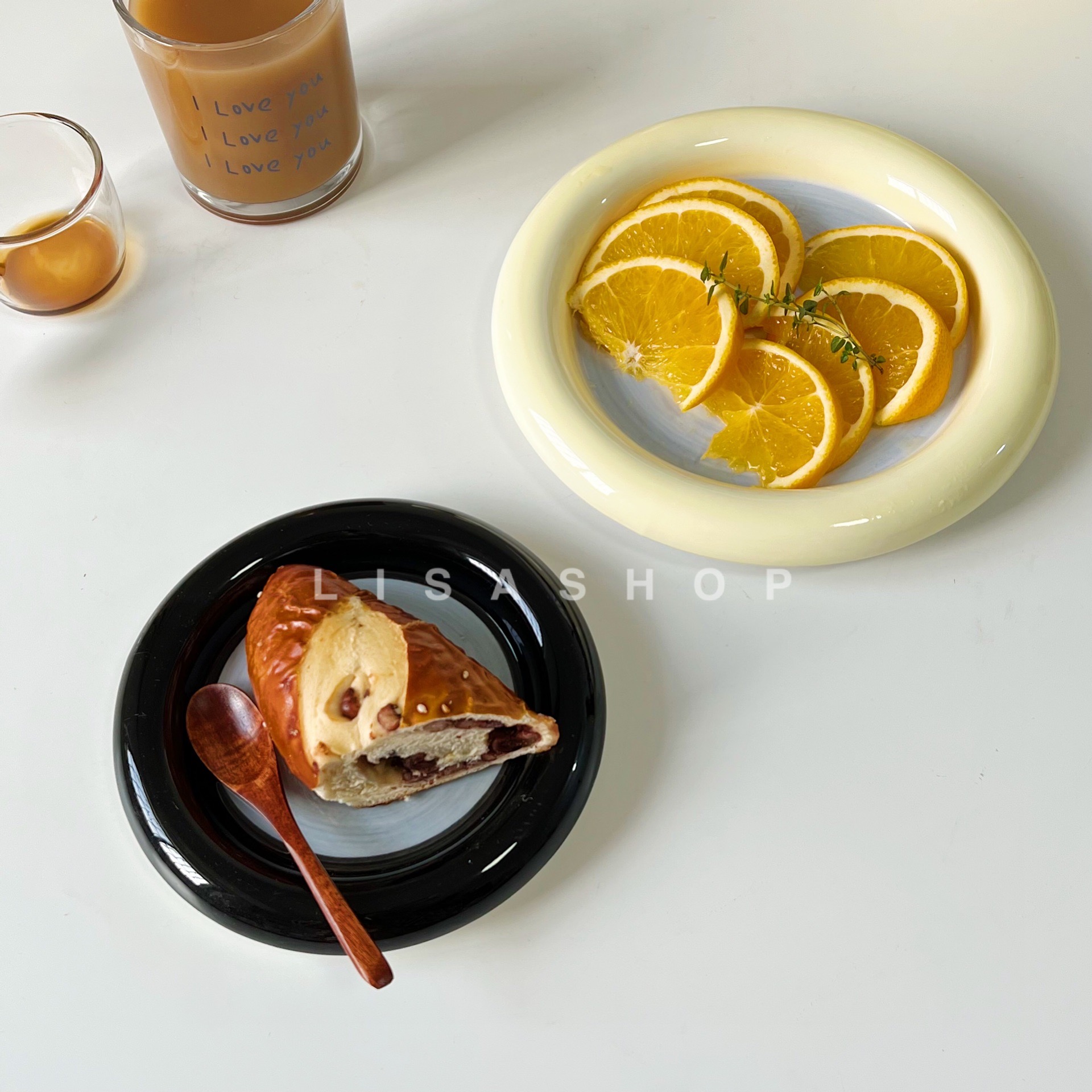 盘陶瓷ins韩式韩式可爱