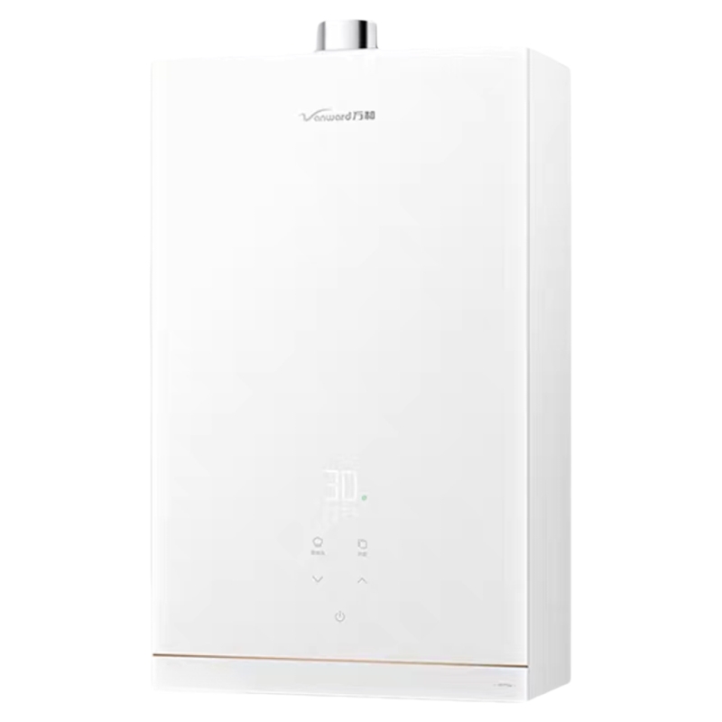 万和强排式燃气热水器天然气16升双伺服恒温下置风机JSQ30-16RF5