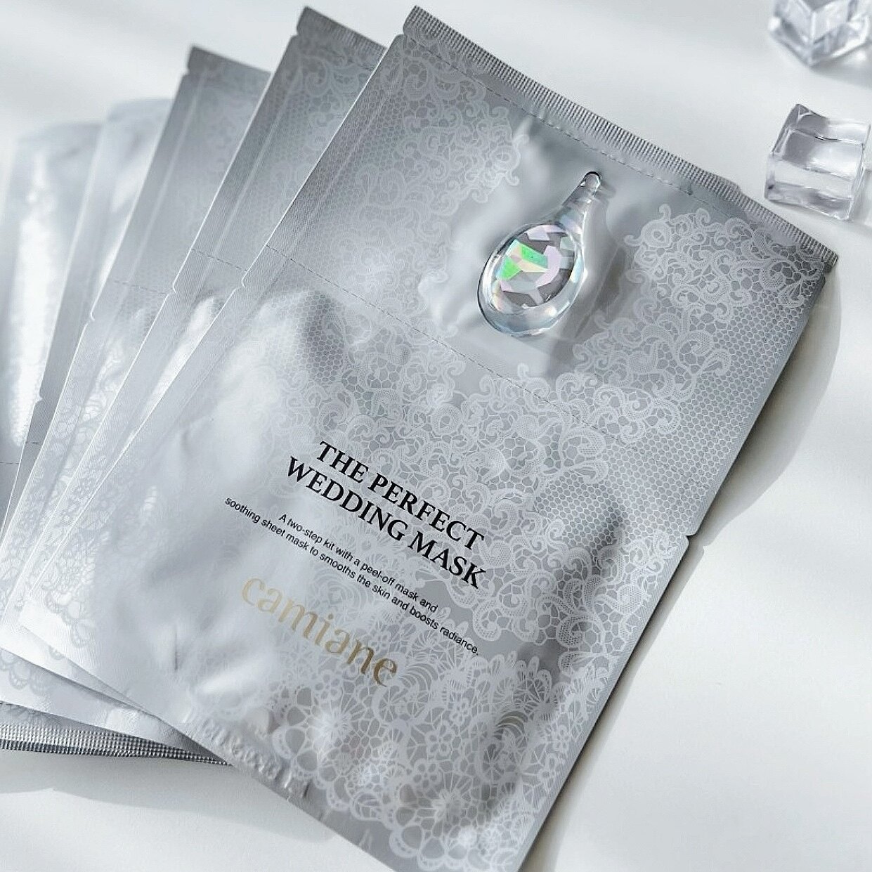 强推|韩国清潭洞vip皮肤室camiane水光提拉紧致收缩毛孔婚礼面膜