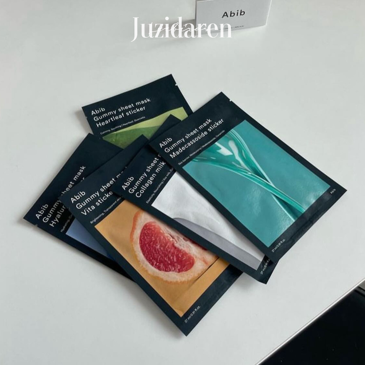 新版▲韩国abib口香糖面膜 弱酸鱼腥草保湿补水修护滋润干燥肌底