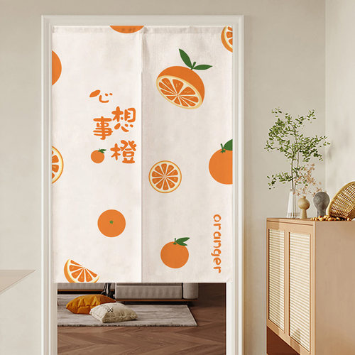 棉麻小门帘遮挡视线保护隐私