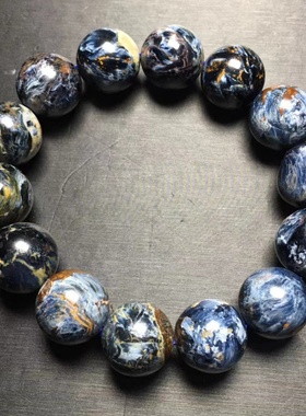 蓝彼得暴风雨手串多色彼得石