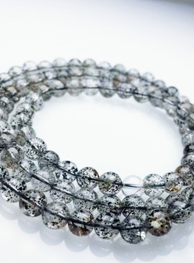 天然水晶黑草莓黑幽灵