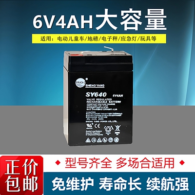 SY640SY645电子秤通用蓄电池